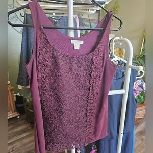 Saint Tropez lacey tank